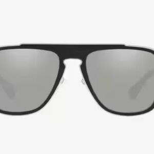 Versace Black Frame Sunglasses with Gray Lenses. New without tags no case.